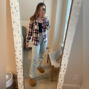 rails flannel size M